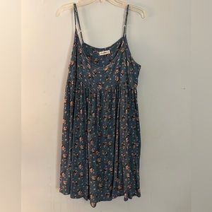 All Over Print Babydoll Dress
